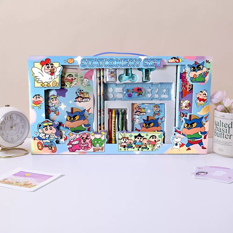 ชุดเครื่องเขียนลายการ์ตูนชินจั - Ideal Stationery & Office Supply บทวิจารณ์และราคา
