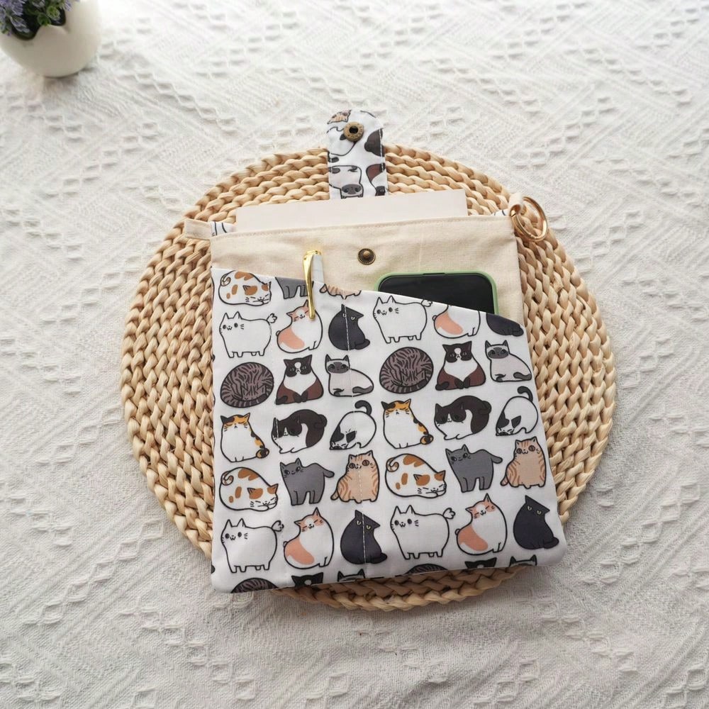1PC Mellow Cat ผ้าใบกระเป๋าหนั - Ideal Stationery & Office Supply บทวิจารณ์และราคา