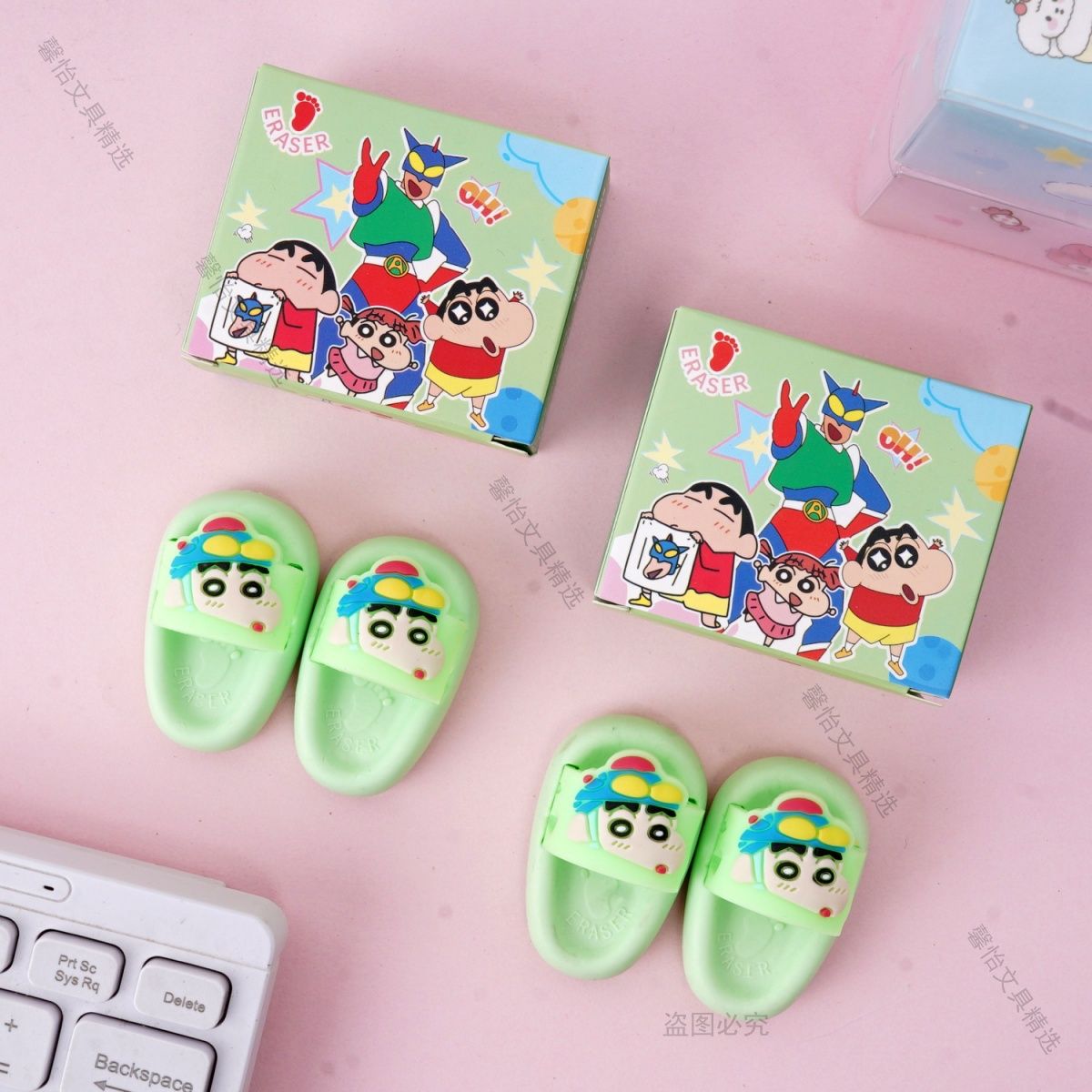 ยางลบรูปทรงรองเท้าแตะลายการ์ตู - Stationery Office บทวิจารณ์และราคา