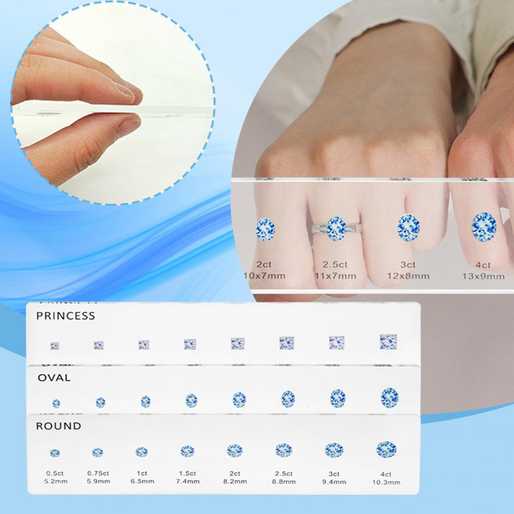 ทนทานไม้บรรทัดอะคริลิคใสวัดไม้ - Ruler Set Transparent บทวิจารณ์และราคา