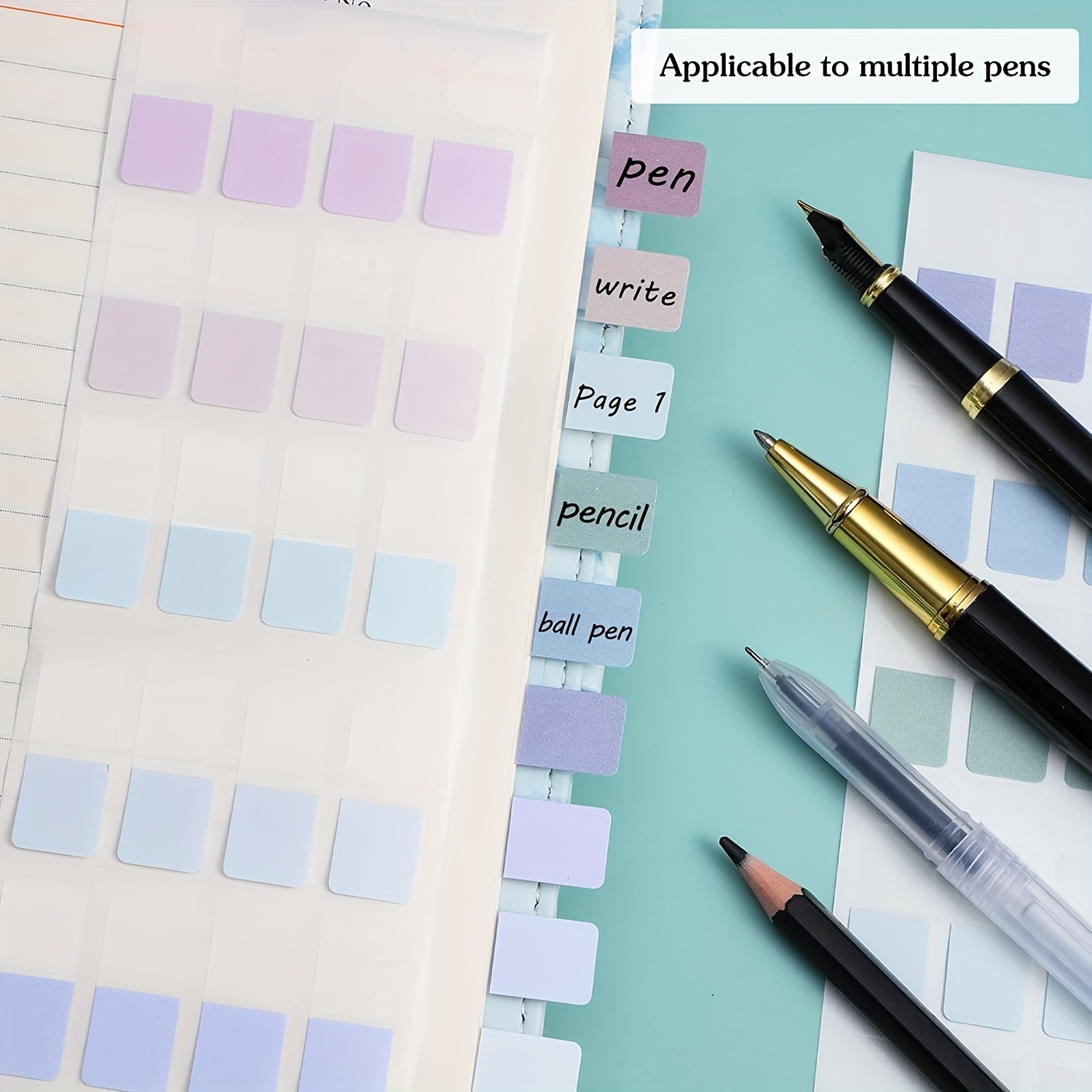 420pcs Sticky Index Tabs แฟ้มธ - Index Tab Divider บทวิจารณ์และราคา