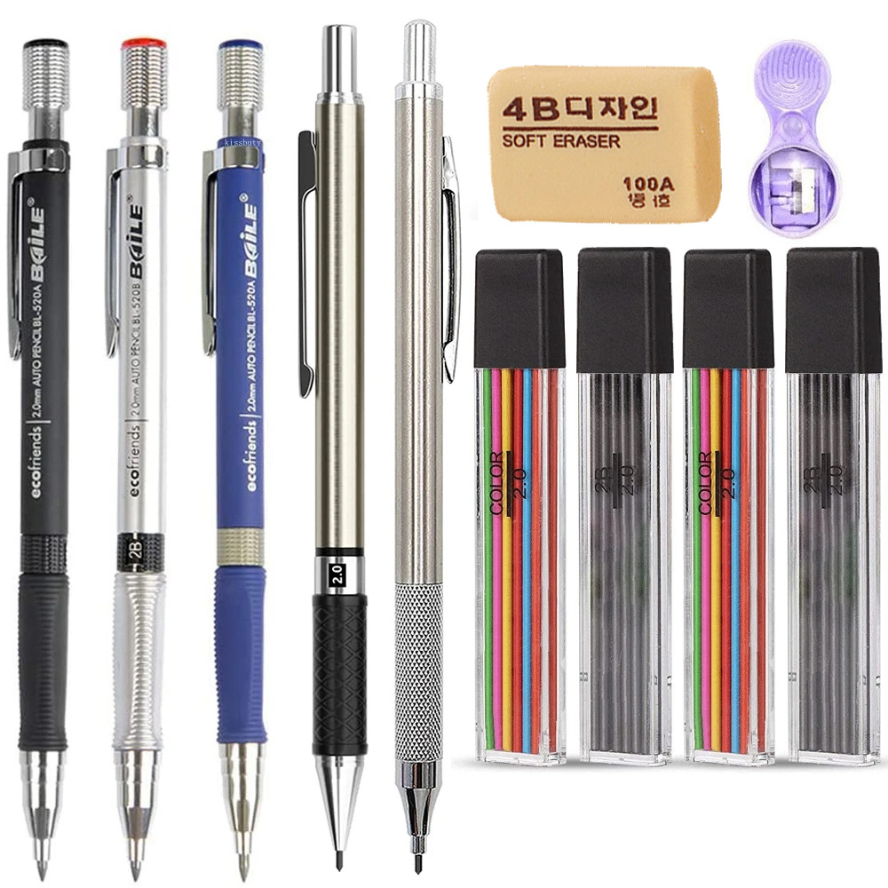 ดินสอกด 2.0 มม. 2B ดินสอเขียนแ - Ideal Stationery & Office Supply บทวิจารณ์และราคา