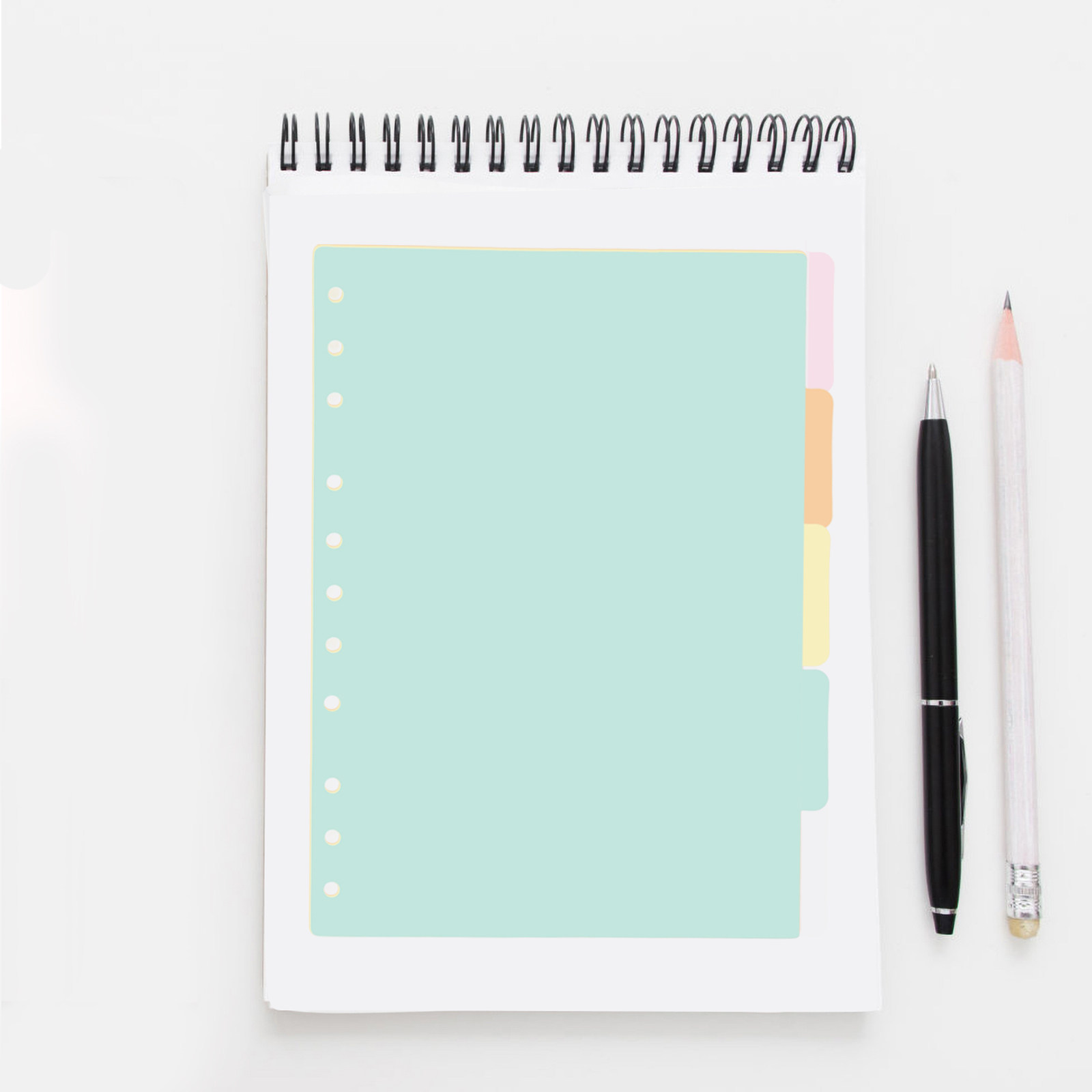 5 ชิ้น แผ่นคั่นแฟ้มพลาสติก แถบ - Index Tab Divider บทวิจารณ์และราคา
