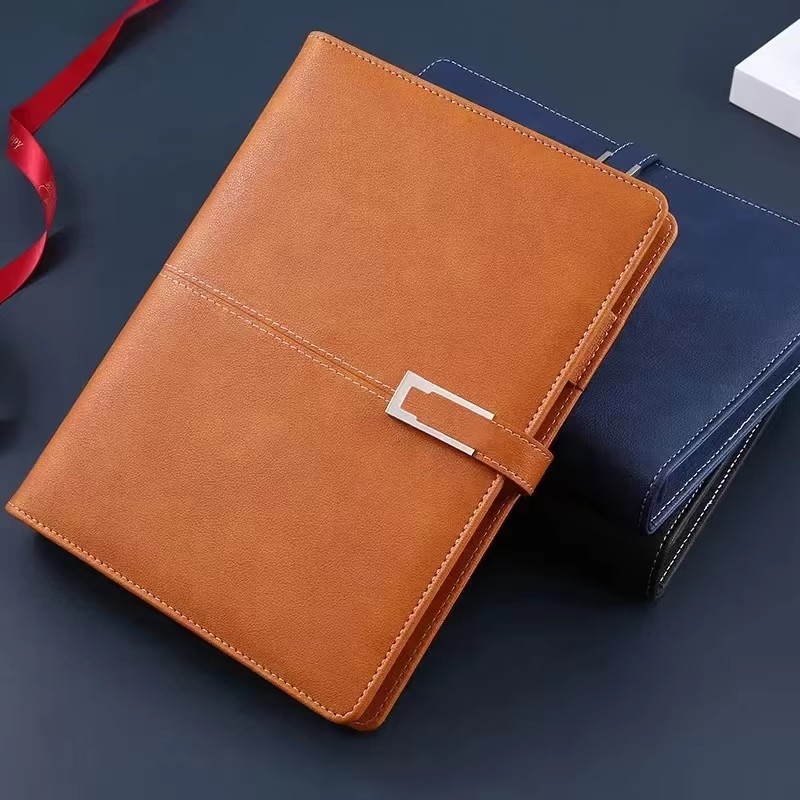 สมุดบันทึกปกหนัง A5 พร้อมช่องใ - Journal Leather Hardcover บทวิจารณ์และราคา