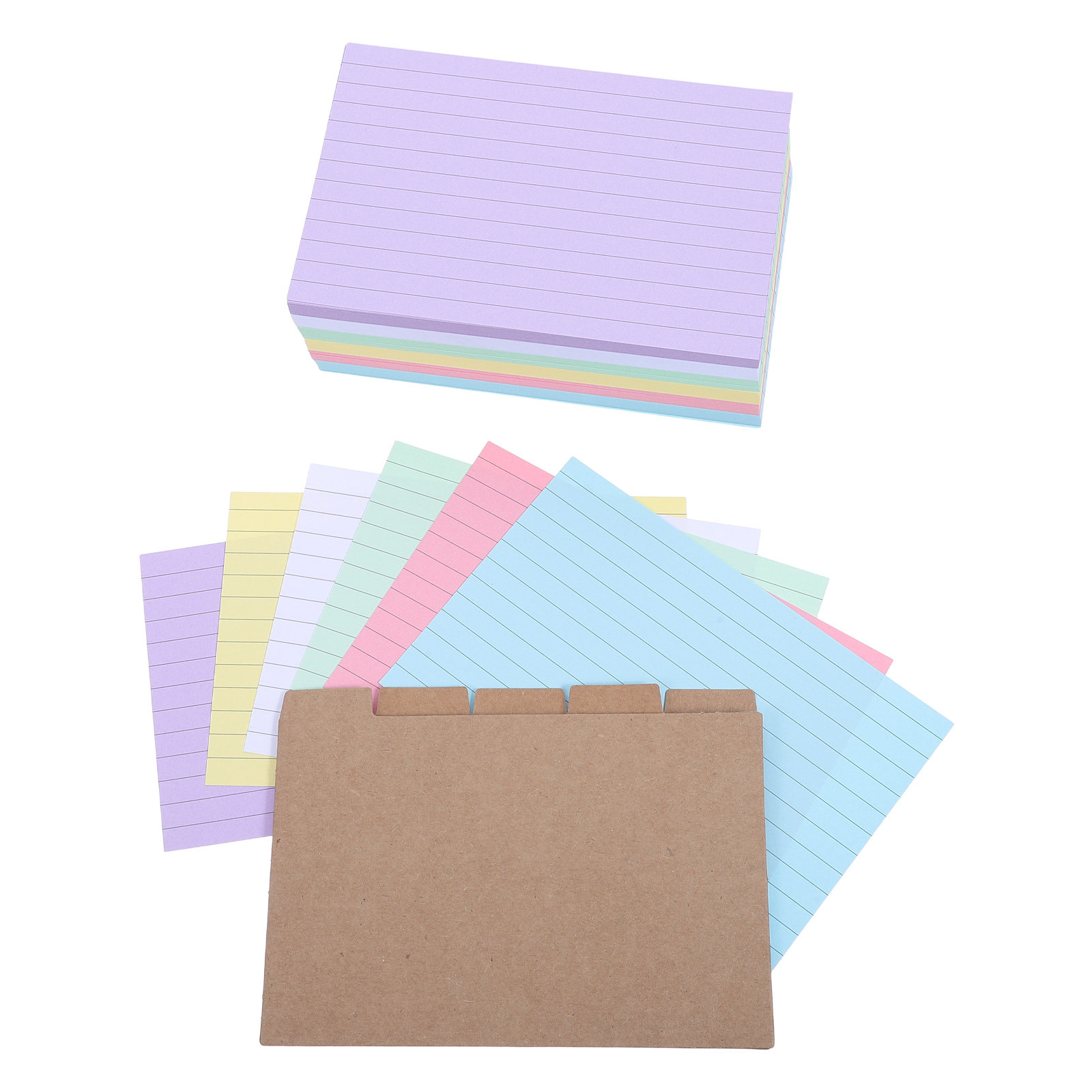 ชุดการ์ดแบ่งหมวดหมู่กระดาษคราฟ - Index Tab Divider บทวิจารณ์และราคา