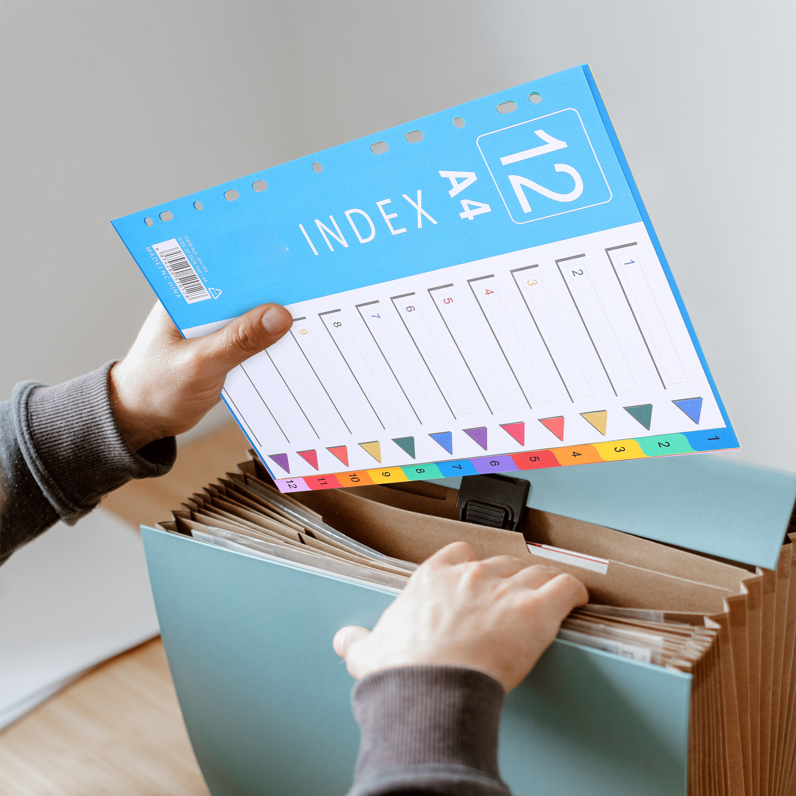 38 ชิ้น แผ่นแบ่งหมวดหมู่พลาสติ - Index Tab Divider บทวิจารณ์และราคา