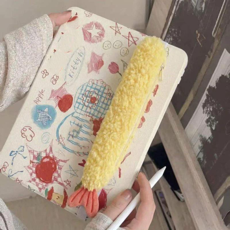 กระเป๋าดินสอขนนุ่มรูปหางกุ้งน่ - Ideal Stationery & Office Supply บทวิจารณ์และราคา