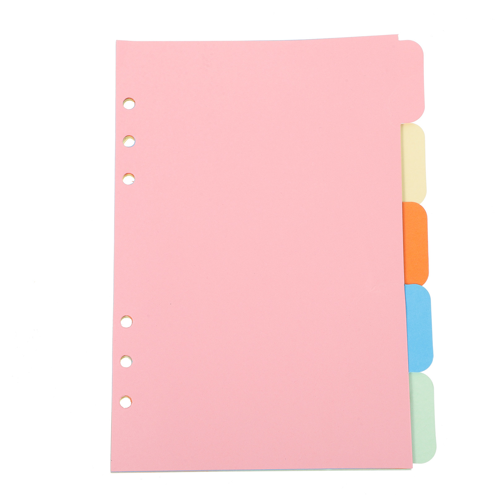 ชุดกระดาษแบ่งหมวดหมู่ A5 1 ชุด - Index Tab Divider บทวิจารณ์และราคา